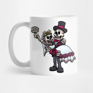 Married Skeletons Mug